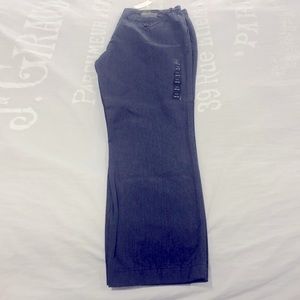 For sale a brand new banana republic factory navy pants. Slim fit 36 by 32.